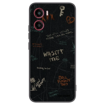 Picasee crna silikonska maskica za Motorola Moto G05 - CONFESSION