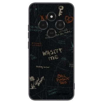 Picasee crna silikonska maskica za Xiaomi Poco C75 - CONFESSION