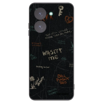 Picasee crna silikonska maskica za Xiaomi Redmi A5 - CONFESSION