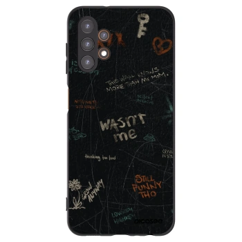 Picasee crna silikonska maskica za Samsung Galaxy A13 5G - CONFESSION