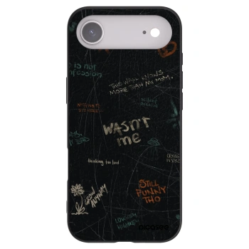 Picasee crna silikonska maskica za Apple iPhone Air - CONFESSION