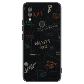 Picasee crna silikonska maskica za Xiaomi Redmi 7 - CONFESSION