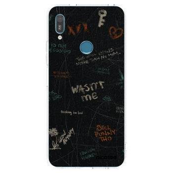 Picasee silikonska prozirna maskica za Huawei Y6 2019 - CONFESSION
