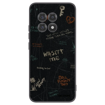 Picasee crna silikonska maskica za OnePlus 13R 5G - CONFESSION