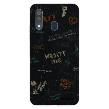 Picasee silikonska prozirna maskica za Samsung Galaxy A40 A405F - CONFESSION