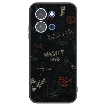 Picasee crna silikonska maskica za Xiaomi Redmi 15C 4G - CONFESSION