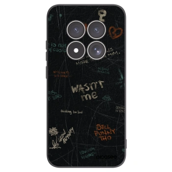 Picasee crna silikonska maskica za Xiaomi Redmi Note 15 Pro 4G - CONFESSION