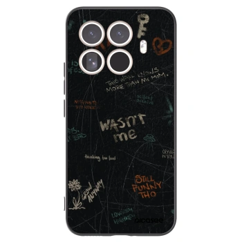 Picasee crna silikonska maskica za Xiaomi 15T Pro - CONFESSION