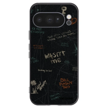 Picasee crna silikonska maskica za Google Pixel 10 Pro - CONFESSION