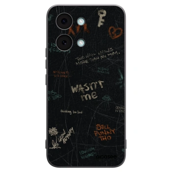 Picasee crna silikonska maskica za Xiaomi Poco X8 Pro Max - CONFESSION