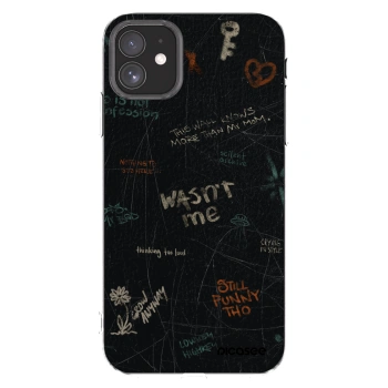 Picasee silikonska prozirna maskica za Apple iPhone 11 - CONFESSION