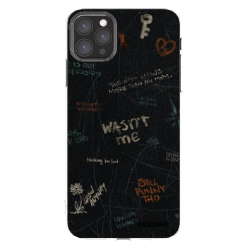 Picasee silikonska prozirna maskica za Apple iPhone 11 Pro Max - CONFESSION