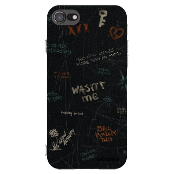 Picasee silikonska prozirna maskica za Apple iPhone 8 - CONFESSION