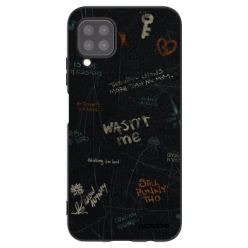 Picasee crna silikonska maskica za Huawei P40 Lite - CONFESSION