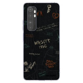 Picasee silikonska prozirna maskica za Xiaomi Mi Note 10 Lite - CONFESSION