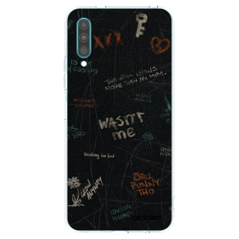 Picasee silikonska prozirna maskica za Samsung Galaxy A30s A307F - CONFESSION