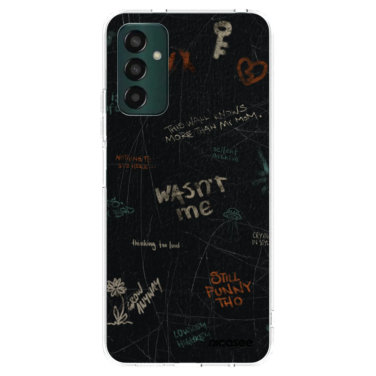 Picasee silikonska prozirna maskica za Samsung Galaxy M23 5G - CONFESSION