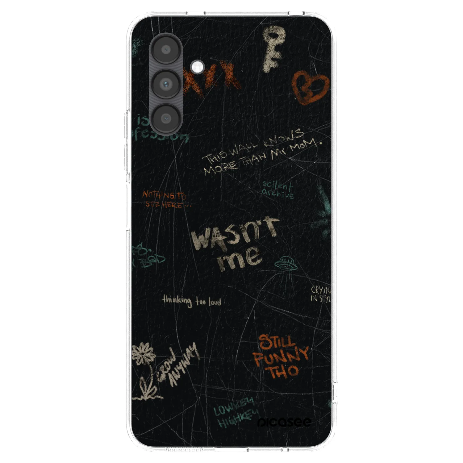 Picasee silikonska prozirna maskica za Samsung Galaxy A04s A047F - CONFESSION