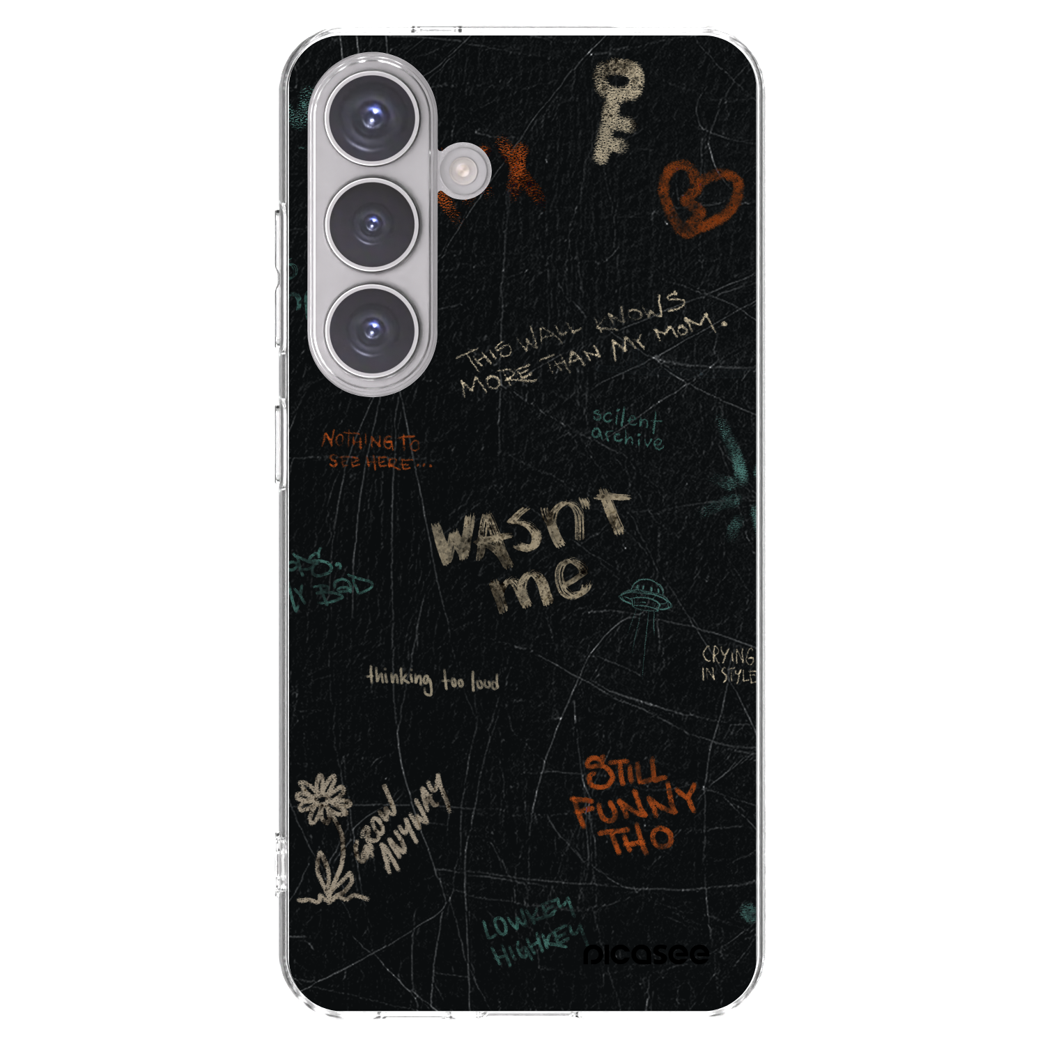 Picasee silikonska prozirna maskica za Samsung Galaxy S24 S921B 5G - CONFESSION