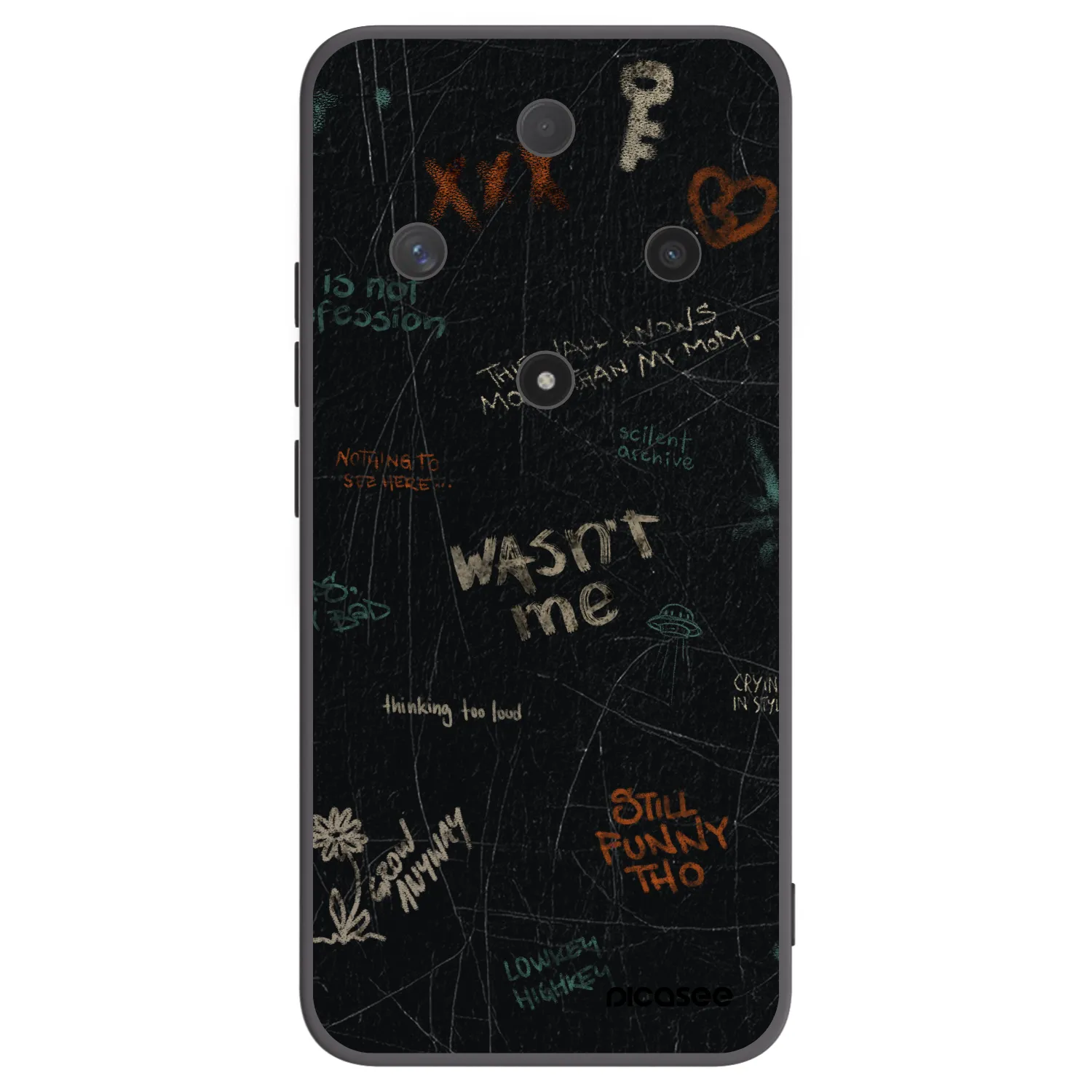 Picasee crna silikonska maskica za Honor Magic6 Lite 5G - CONFESSION