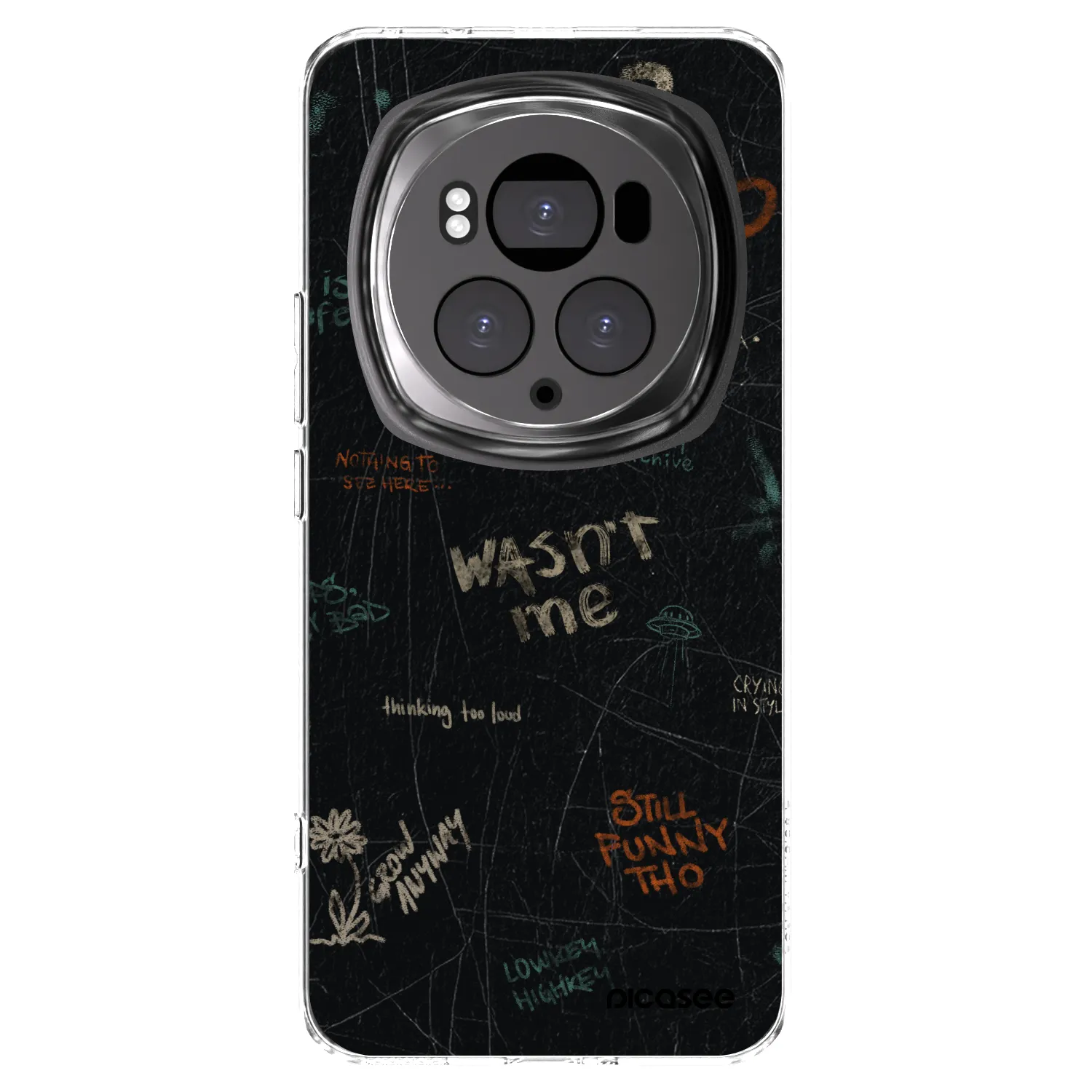 Picasee silikonska prozirna maskica za Honor Magic6 Pro - CONFESSION