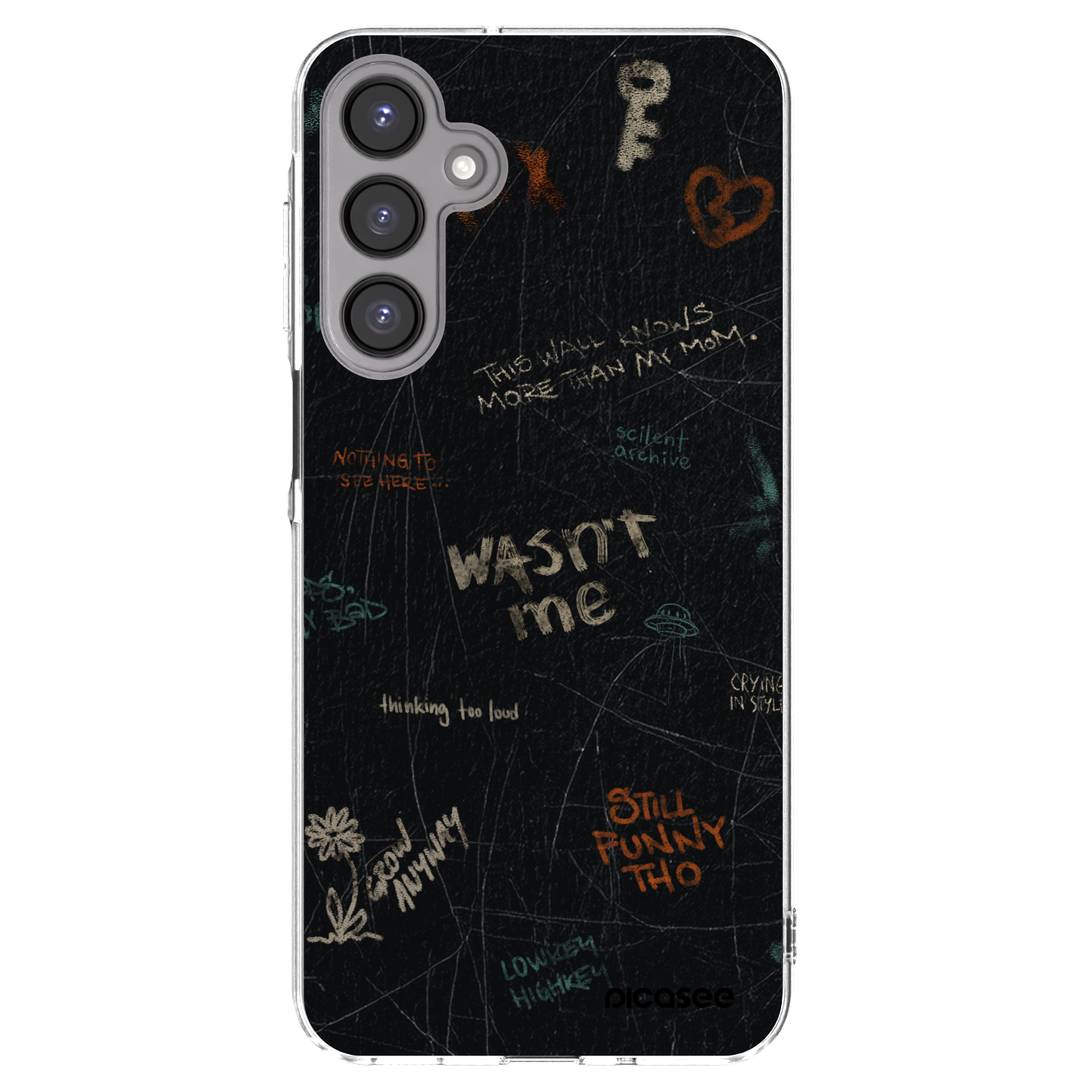 Picasee silikonska prozirna maskica za Samsung Galaxy A16 5G - CONFESSION