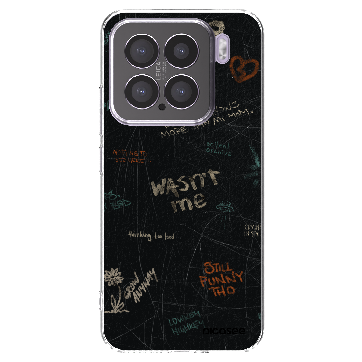 Picasee silikonska prozirna maskica za Xiaomi 15 - CONFESSION