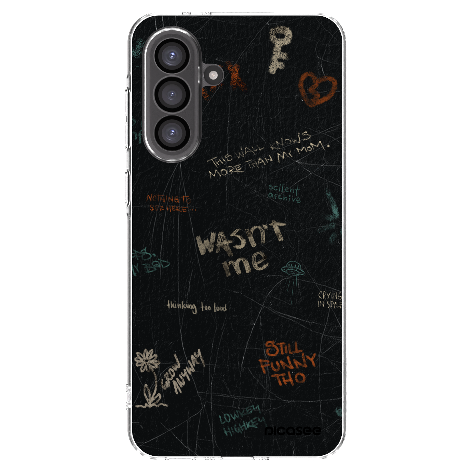 Picasee silikonska prozirna maskica za Samsung Galaxy A36 5G - CONFESSION