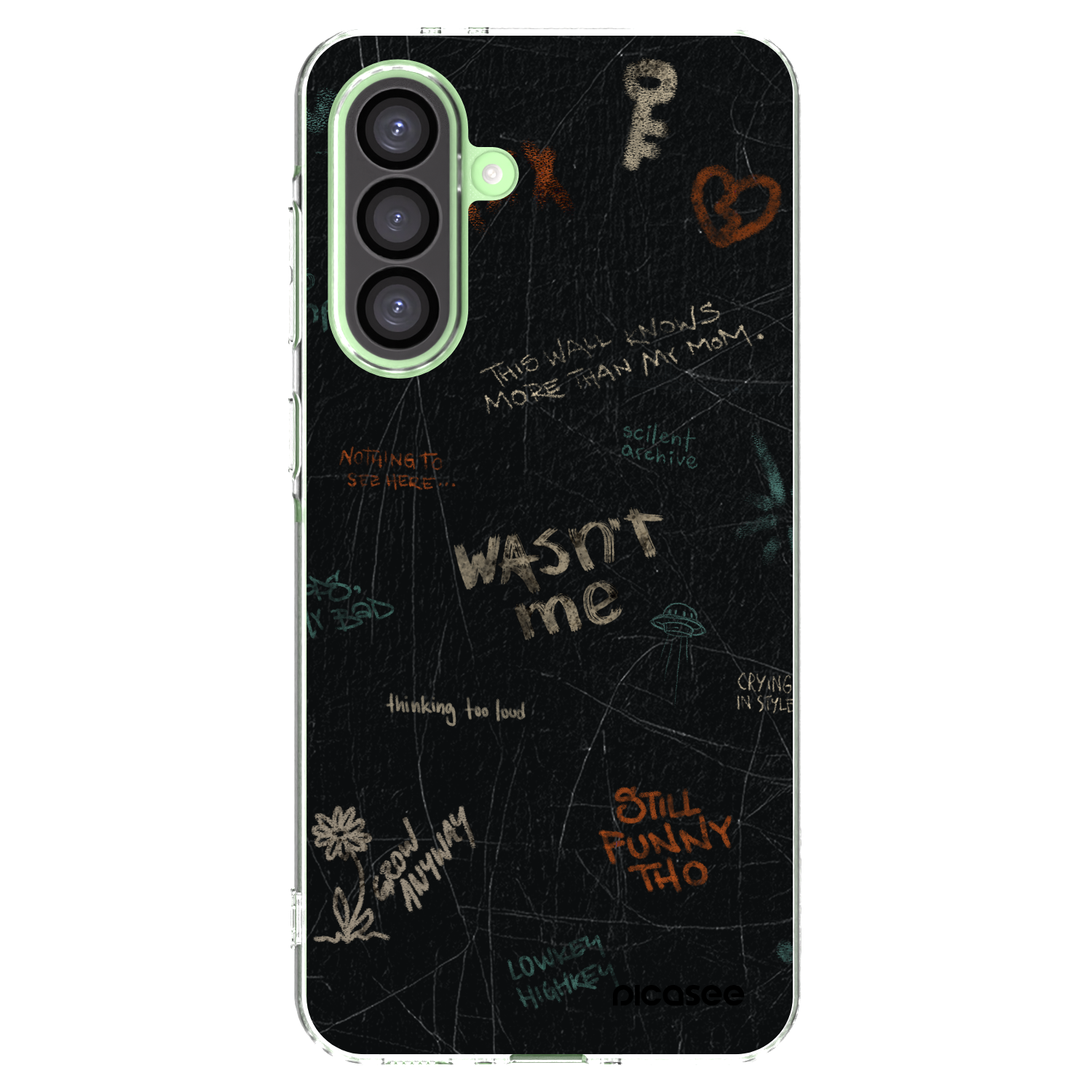 Picasee silikonska prozirna maskica za Samsung Galaxy A26 5G A266B - CONFESSION