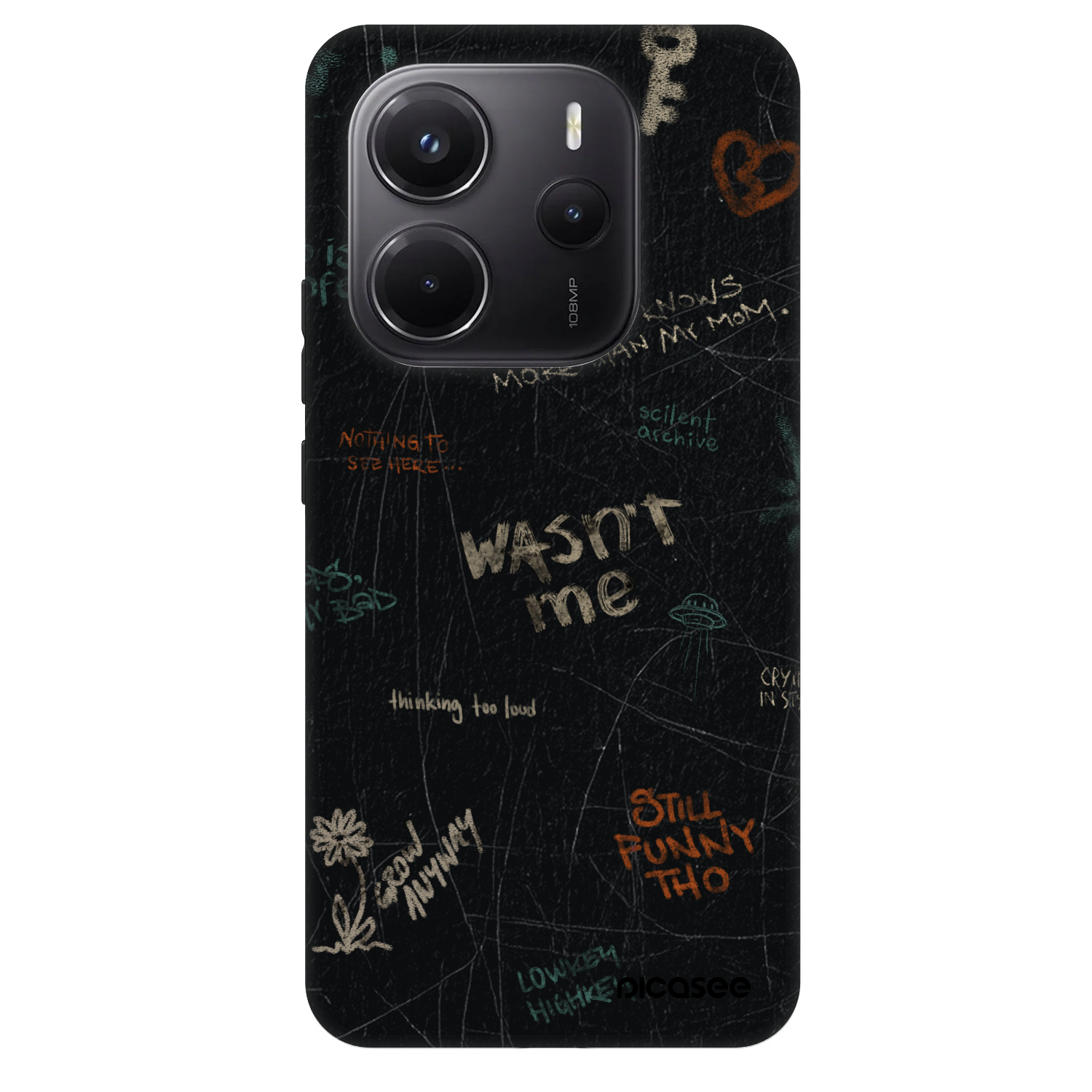 Picasee Fashion Case za Xiaomi Redmi Note 14 5G - CONFESSION