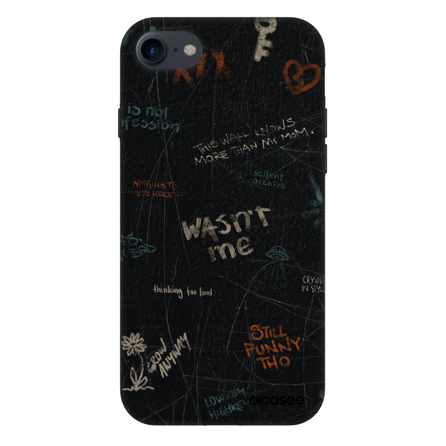 Picasee Fashion Case za Apple iPhone SE 2022 - CONFESSION