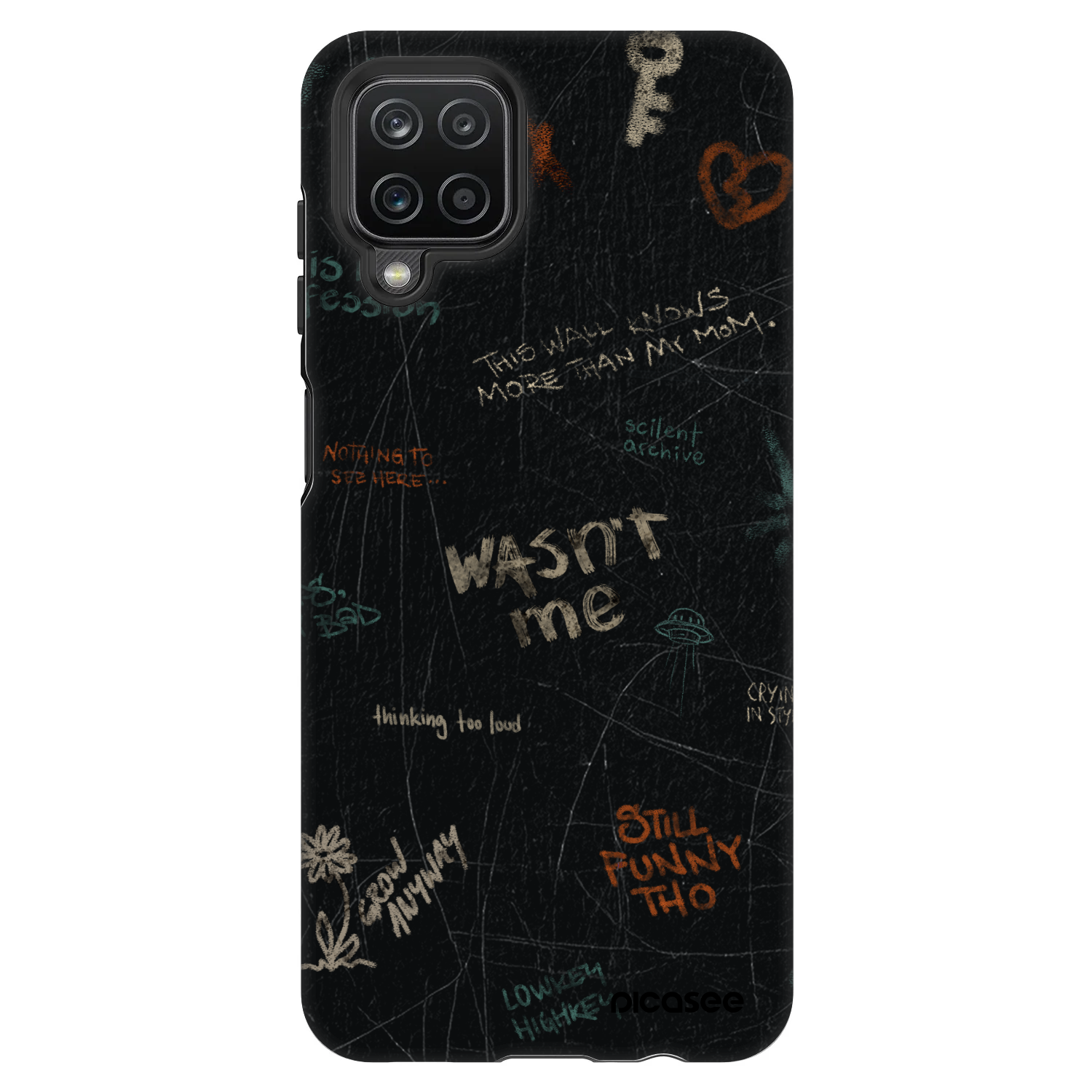 Picasee Fashion Case za Samsung Galaxy A12 A125F - CONFESSION