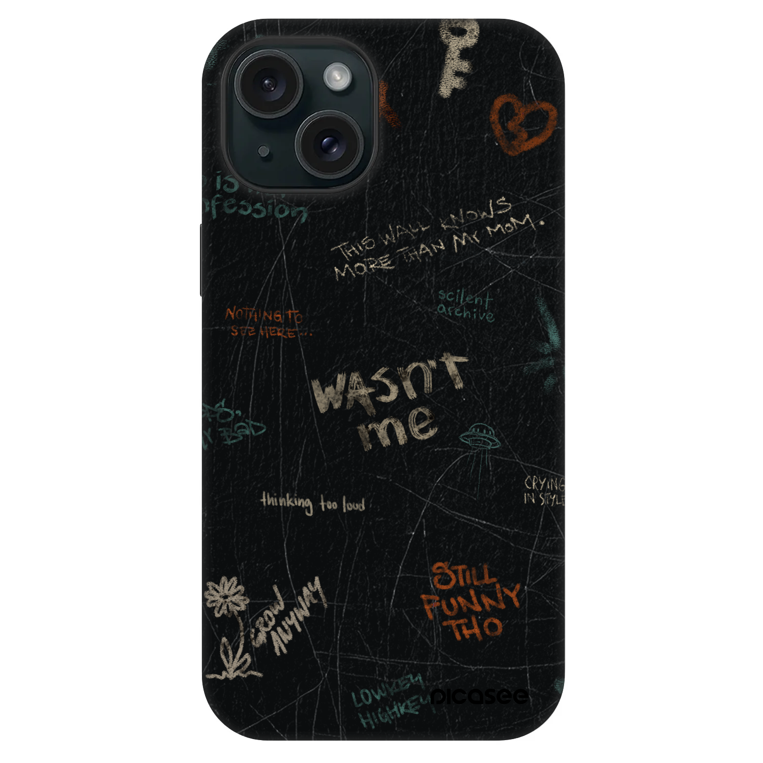 Picasee Fashion Case MagSafe za Apple iPhone 15 - CONFESSION