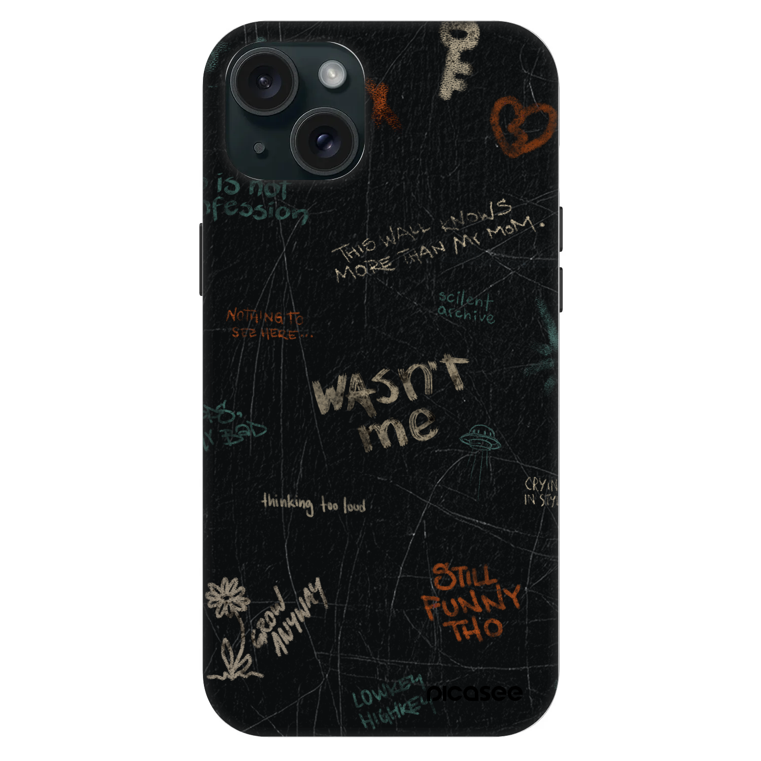 Picasee Fashion Case MagSafe za Apple iPhone 15 Plus - CONFESSION