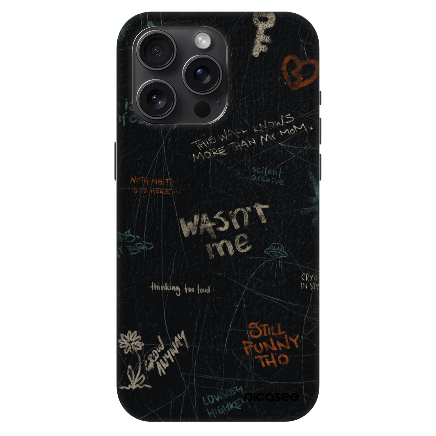 Picasee Fashion Case MagSafe za Apple iPhone 15 Pro Max - CONFESSION