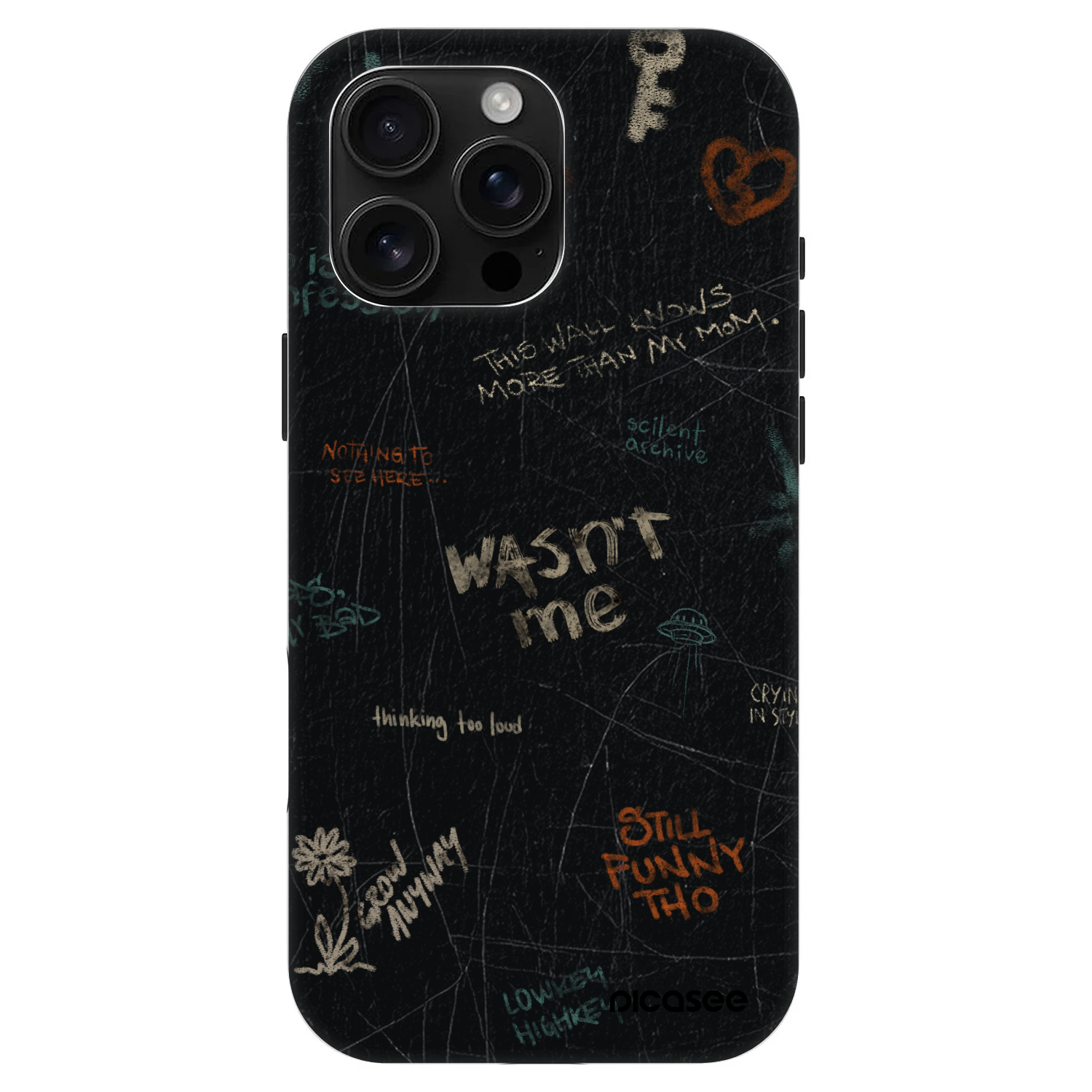 Picasee Fashion Case MagSafe za Apple iPhone 16 Pro Max - CONFESSION