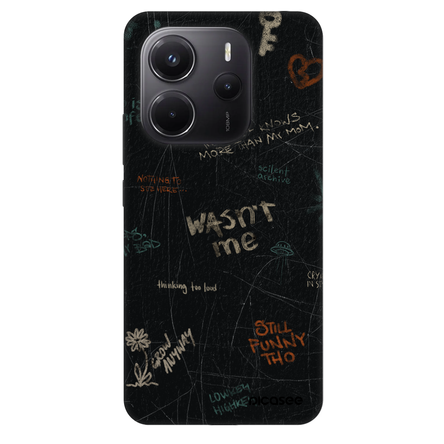 Picasee Fashion Case za Xiaomi Redmi Note 14 4G - CONFESSION
