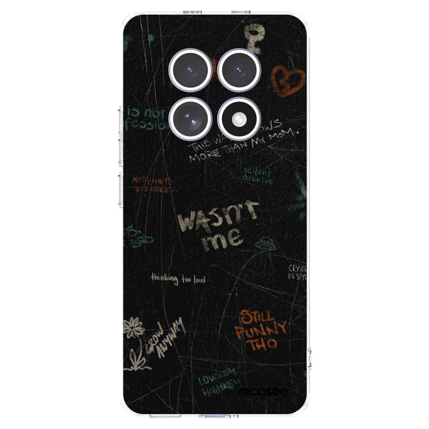 Picasee silikonska prozirna maskica za Xiaomi Redmi Note 15 - CONFESSION