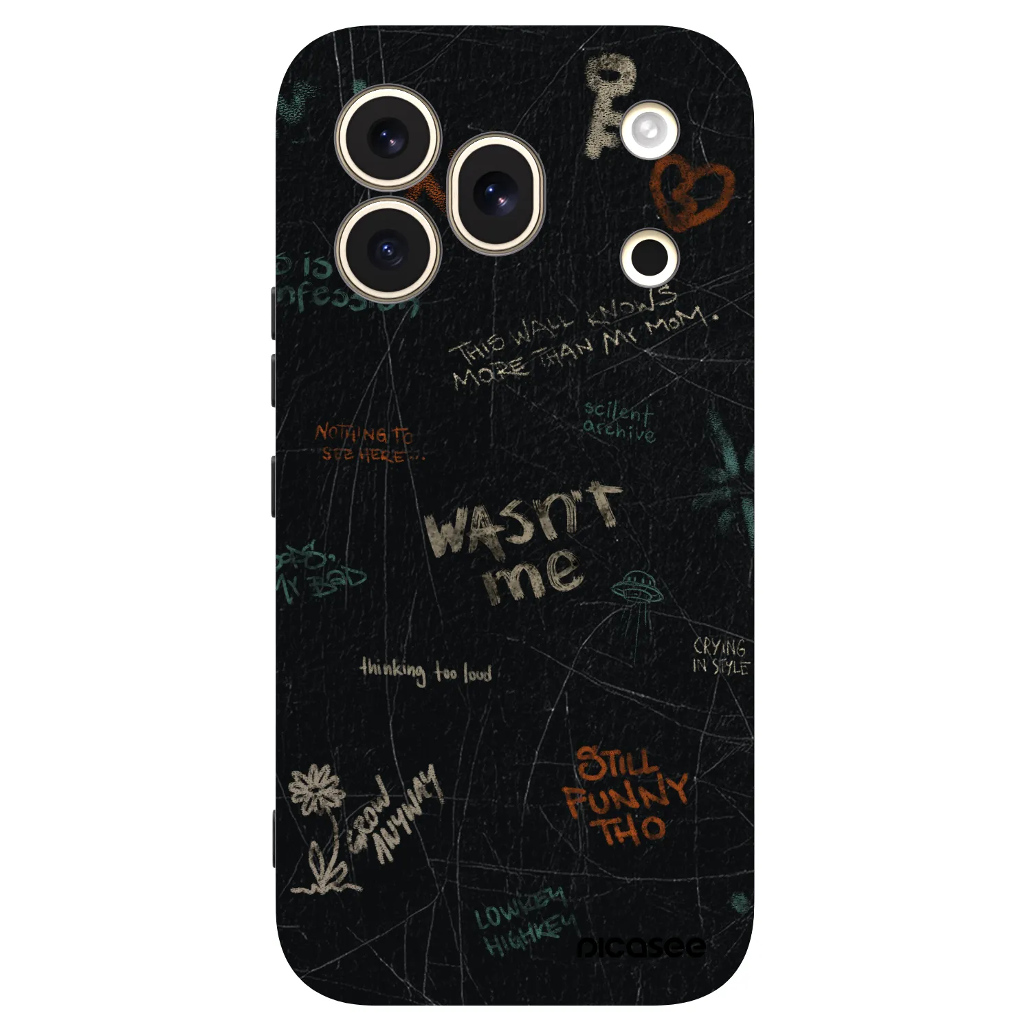 Picasee crna silikonska maskica za Honor 600 Pro - CONFESSION