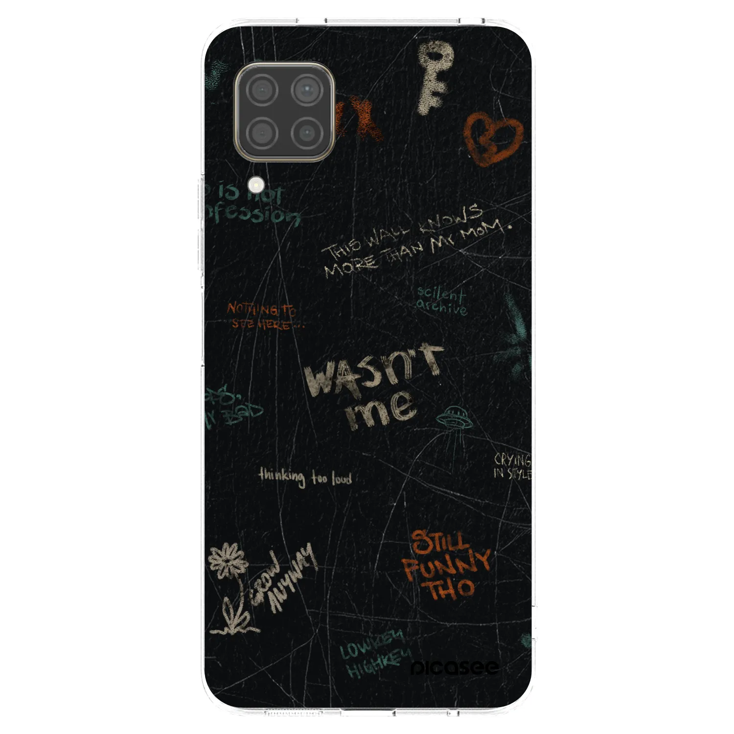 Picasee silikonska prozirna maskica za Huawei P40 Lite - CONFESSION