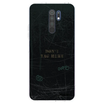 Picasee silikonska prozirna maskica za Xiaomi Redmi 9 - DON´T TAG