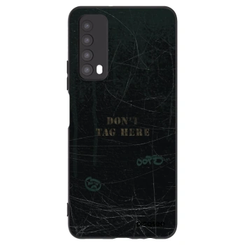Picasee crna silikonska maskica za Huawei P Smart 2021 - DON´T TAG