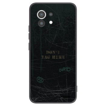 Picasee crna silikonska maskica za Xiaomi Mi 11 - DON´T TAG