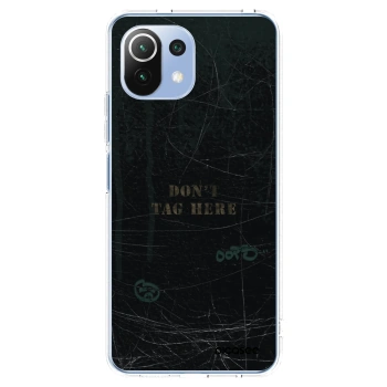 Picasee silikonska prozirna maskica za Xiaomi Mi 11 Lite - DON´T TAG