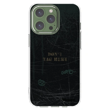 Picasee silikonska prozirna maskica za Apple iPhone 13 Pro - DON´T TAG