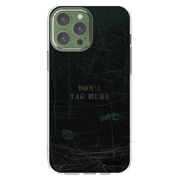 Picasee silikonska prozirna maskica za Apple iPhone 13 Pro Max - DON´T TAG