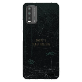 Picasee silikonska prozirna maskica za Xiaomi Redmi 9T - DON´T TAG