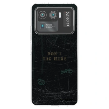 Picasee silikonska prozirna maskica za Xiaomi Mi 11 Ultra - DON´T TAG