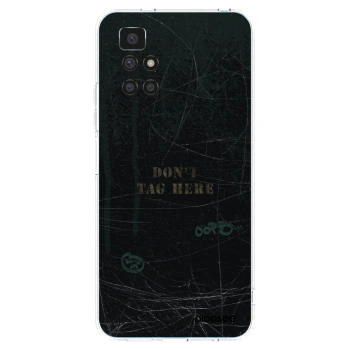Picasee silikonska prozirna maskica za Xiaomi Redmi 10 - DON´T TAG