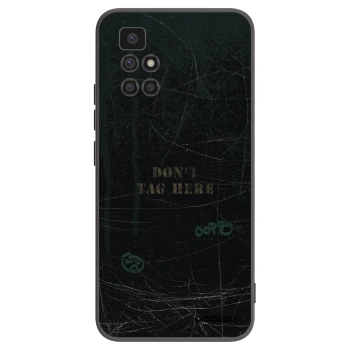 Picasee crna silikonska maskica za Xiaomi Redmi 10 - DON´T TAG